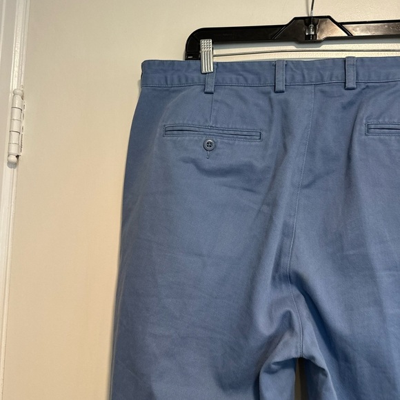 VTG Y2K Tommy Hilfiger Men’s 38x30 100% Cotton Dusty Blue Formal Dress Pant. - Picture 13 of 13